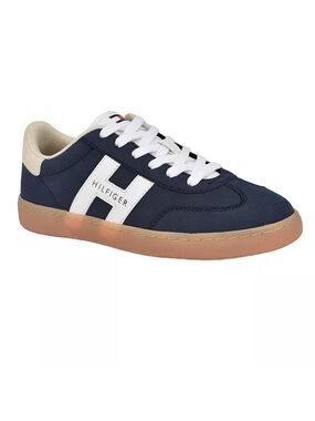 Tommy Hilfiger Women's Maisie Low Profile Lace-Up Sneakers in Dark Blue
